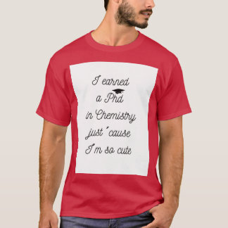 Camiseta Engraçado Impressão de Ciências
