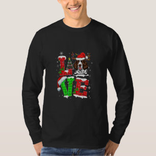 Camiseta Engraçado Inglês Springer Spaniel Tree Natal
