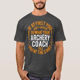 Camiseta Engraçado Instrutor de Esporte e Jogador Funny Arc