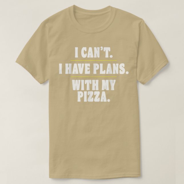 Camiseta Engraçado Introdução Desculpe não ter planos com m (Frente do Design)
