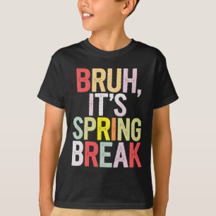 Camiseta Engraçado, irmão, são as férias de primavera Vinta