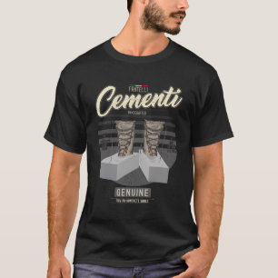 Camiseta Engraçado italiano Mafia Pun Itália Fratelli Cemen