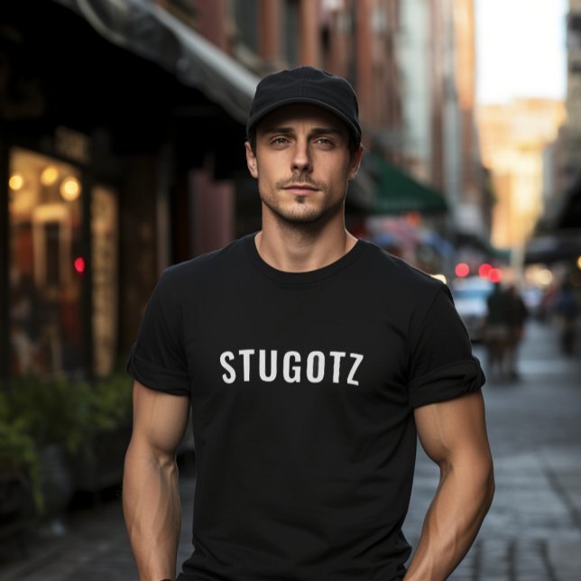 Camiseta Engraçado italiano siciliano dizendo stugotz (Stugotz Funny Italian Tee Shirt)