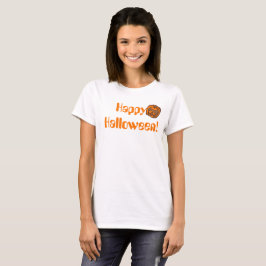 Camiseta Engraçado Jack Happy Halloween
