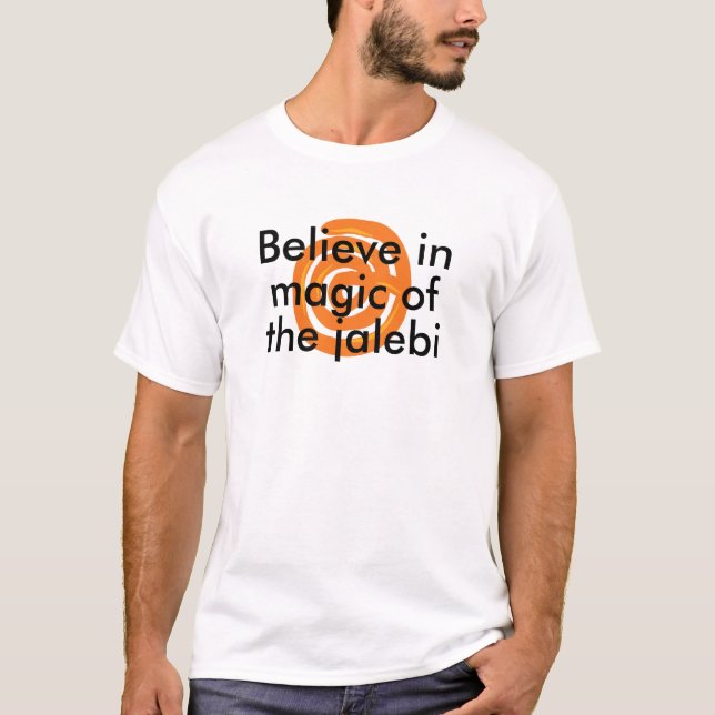 Camiseta Engraçado Jalebi Pun Tee, Engraçado Indiano Desi M (Frente)