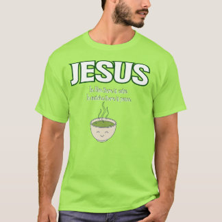 Camiseta engraçado jesus e matcha, matcha verde T-Shirt