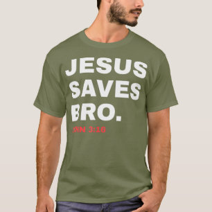 Camiseta Engraçado Jesus salva o Pai de Deus da Igreja Cri