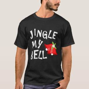 Camiseta Engraçado Jingle My Bell Novelty Graphic Christma