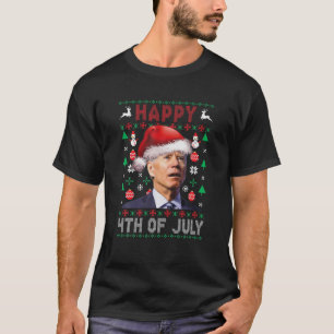 Camiseta Engraçado Joe Biden Confusa Feliz 4 De Julho Indep