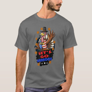 Camiseta Engraçado Joe Biden Vamos Go Brandon Turquia Than