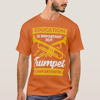 Camiseta Engraçado jogador de trompete Presente