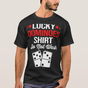 Camiseta Engraçado Jogador Domino, Esta É Minha Sorte