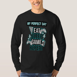 Camiseta Engraçado jogador Legal Meu perfeito Video games d