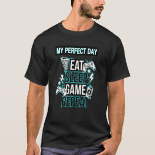Camiseta Engraçado jogador Legal Meu perfeito Video games d