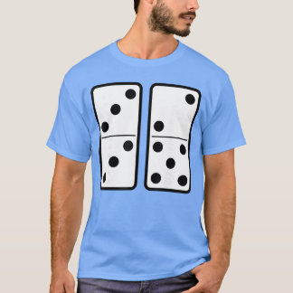 Camiseta Engraçado Jogo de Memes 67 de Dominó Viciante Six