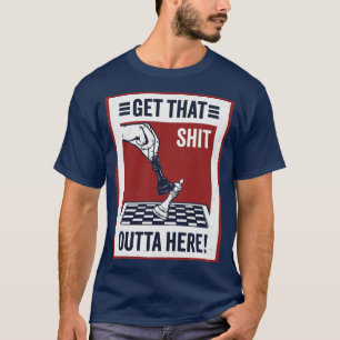 Camiseta Engraçado jogo de xadrez para os Conselhos de jogo