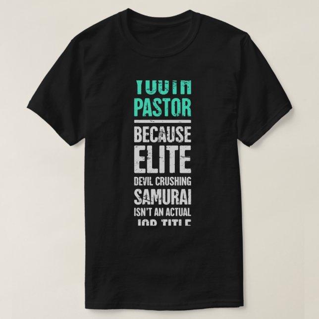 Camiseta Engraçado Jovem Cristão Definição (Frente do Design)