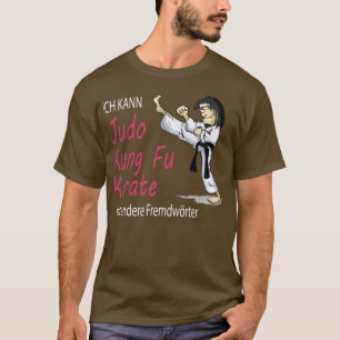 Camiseta Engraçado Judo Kung Fu d Artes Marciais Presente 1