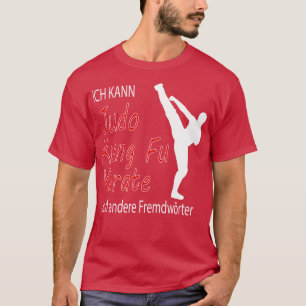 Camiseta Engraçado Judo Kung Fu d Artes Marciais Presente 3