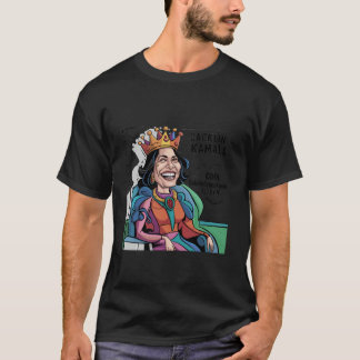 Camiseta Engraçado Kamala Harris Rindo do Word Salad Speech
