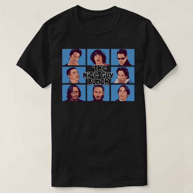 Camiseta Engraçado Keanu Arte Adquira Engraçado Presente Gr (Frente do Design)