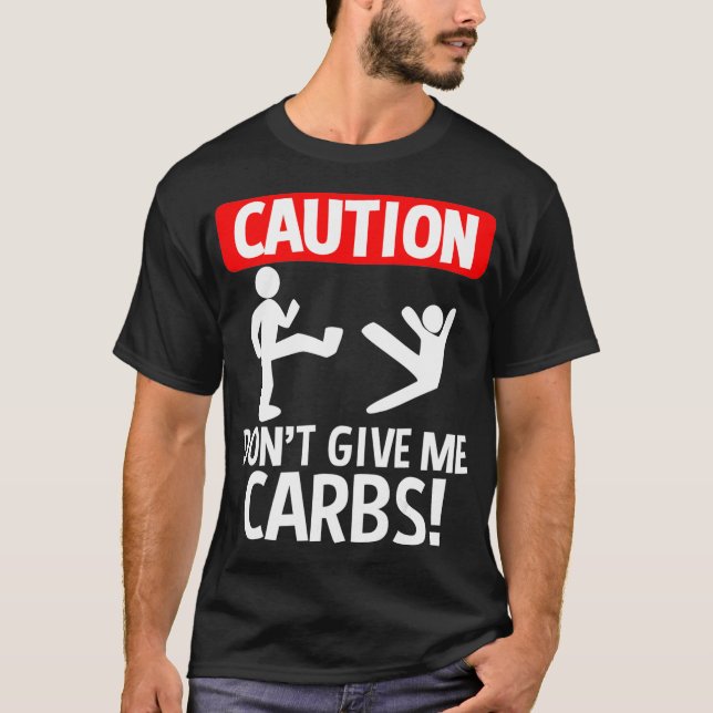 Camiseta Engraçado Keto Ketogênico - Presente na Dieta  (Frente)
