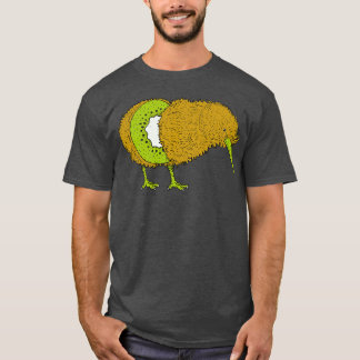 Camiseta Engraçado Kiwi - Ilustração da Fruta Kiwi Kiwi - A