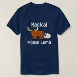 Camiseta Engraçado "Lambe Radical Moose"