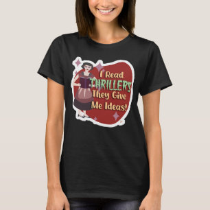Camiseta Engraçado Leitor Retro Snarky