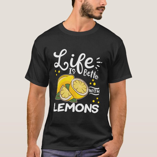 Camiseta Engraçado Lemon (Frente)