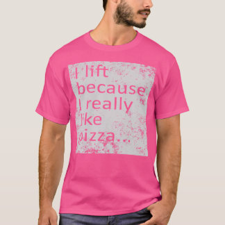 Camiseta Engraçado Levantamento de Peso