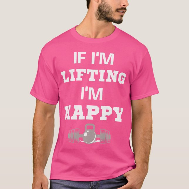 Camiseta Engraçado Levantamento de Peso Presente (Frente)