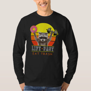 Camiseta Engraçado Levantar Rápido Rosquinha de Extração de