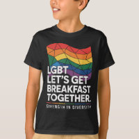 Engraçado Lgbt Vamos Tomar Café da Manhã Juntos _1