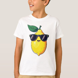 Camiseta Engraçado Limão Óculos de sol
