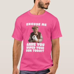 Camiseta Engraçado Limpei Seu Bum Soltando Pum Sem Quer