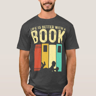 Camiseta Engraçado Livro Design Homens Mulheres Leitoras Le
