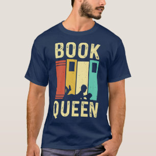 Camiseta Engraçado Livro Design Mulheres Mãe Leitoras Leito