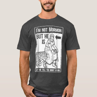 Camiseta Engraçado Livro LDS do Mórmon Missionário 2