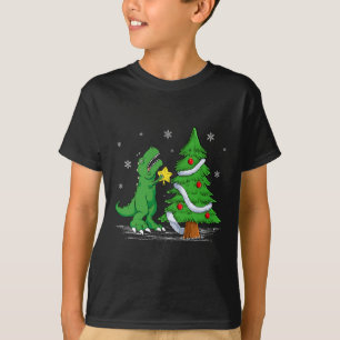 Camiseta Engraçado Luta É Dinossauro Real T-rex Dino Christ