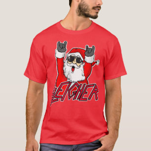 Camiseta Engraçado, mais elegante, granizo de metal, Papai 