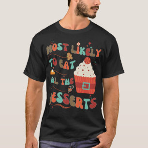 Camiseta Engraçado, mais propenso a comer todos os enserts
