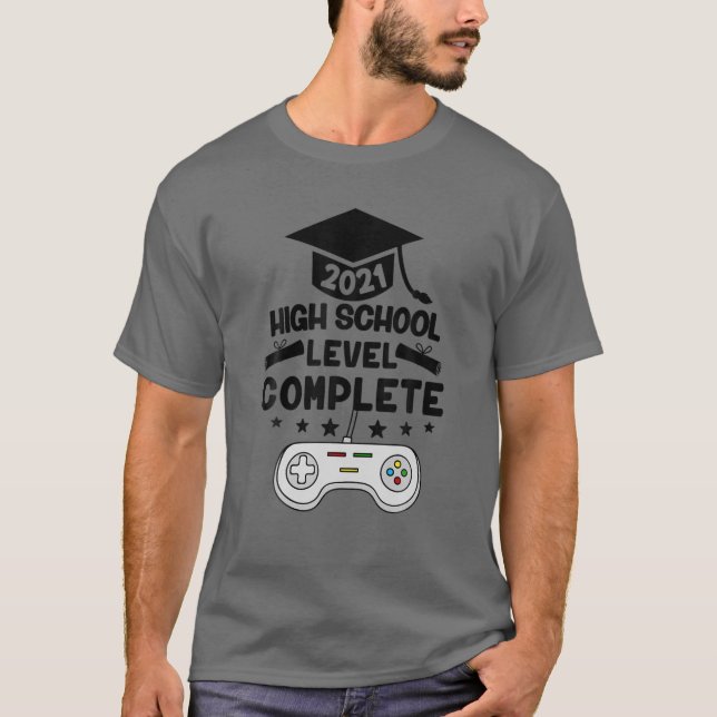 Camiseta Engraçado Mais velho De Graduação Classe De Gradua (Frente)