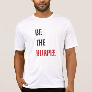 Camiseta Engraçado Malhação Burpee Gym Humor
