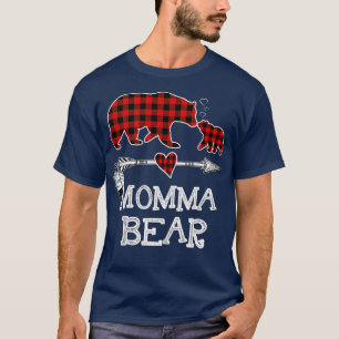 Camiseta Engraçado Mamãe Urso Correspondente Ao Urso De Nat