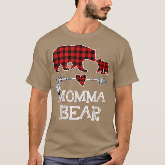 Camiseta Engraçado Mamãe Urso Correspondente Ao Urso De Nat