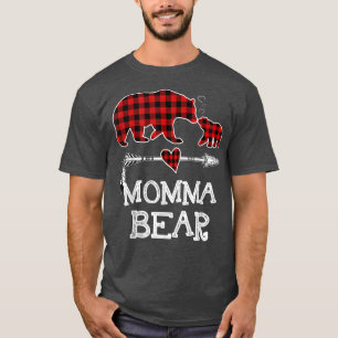 Camiseta Engraçado Mamãe Urso Correspondente Ao Urso De Nat