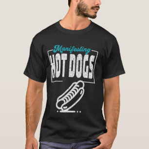 Camiseta Engraçado Manifesto Cachorros Quentes Amplia Gráfi