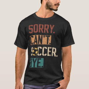 Camiseta Engraçado mano estou no futebol da 1ª série volta