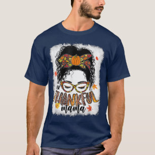 Camiseta Engraçado Mano Um Feliz Dia De outono Da Mamãe